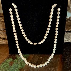 25” strand of pearls